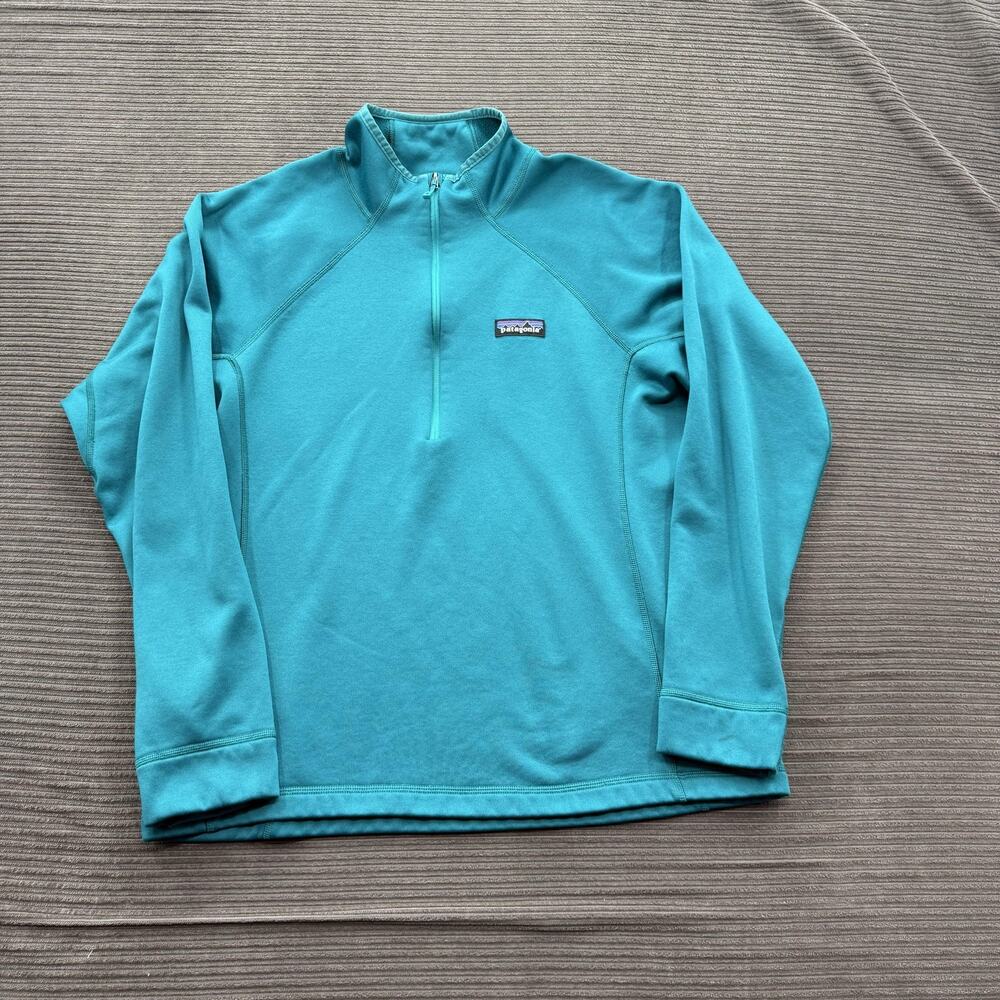 Patagonia Pullover Womens Medium Quarter Zip Stretch Outdoor Downstream Pullover